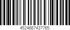 Código de barras (EAN, GTIN, SKU, ISBN): '4524667437765'