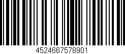 Código de barras (EAN, GTIN, SKU, ISBN): '4524667578901'