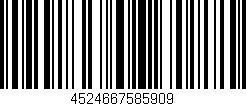 Código de barras (EAN, GTIN, SKU, ISBN): '4524667585909'