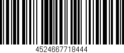 Código de barras (EAN, GTIN, SKU, ISBN): '4524667718444'