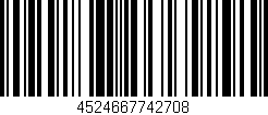 Código de barras (EAN, GTIN, SKU, ISBN): '4524667742708'