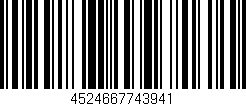 Código de barras (EAN, GTIN, SKU, ISBN): '4524667743941'