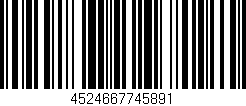 Código de barras (EAN, GTIN, SKU, ISBN): '4524667745891'