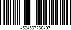 Código de barras (EAN, GTIN, SKU, ISBN): '4524667768487'
