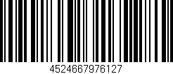 Código de barras (EAN, GTIN, SKU, ISBN): '4524667976127'
