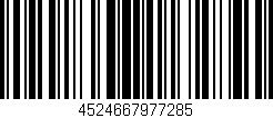 Código de barras (EAN, GTIN, SKU, ISBN): '4524667977285'