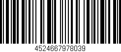 Código de barras (EAN, GTIN, SKU, ISBN): '4524667978039'