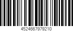 Código de barras (EAN, GTIN, SKU, ISBN): '4524667979210'
