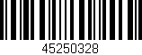 Código de barras (EAN, GTIN, SKU, ISBN): '45250328'