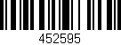 Código de barras (EAN, GTIN, SKU, ISBN): '452595'