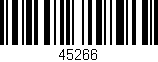 Código de barras (EAN, GTIN, SKU, ISBN): '45266'