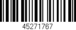 Código de barras (EAN, GTIN, SKU, ISBN): '45271767'
