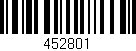 Código de barras (EAN, GTIN, SKU, ISBN): '452801'