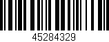 Código de barras (EAN, GTIN, SKU, ISBN): '45284329'