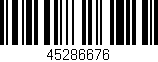 Código de barras (EAN, GTIN, SKU, ISBN): '45286676'