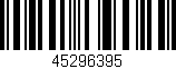 Código de barras (EAN, GTIN, SKU, ISBN): '45296395'