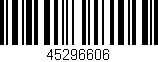 Código de barras (EAN, GTIN, SKU, ISBN): '45296606'