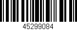 Código de barras (EAN, GTIN, SKU, ISBN): '45299084'
