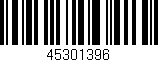 Código de barras (EAN, GTIN, SKU, ISBN): '45301396'