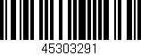 Código de barras (EAN, GTIN, SKU, ISBN): '45303291'
