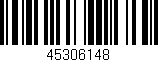Código de barras (EAN, GTIN, SKU, ISBN): '45306148'