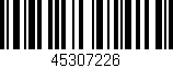 Código de barras (EAN, GTIN, SKU, ISBN): '45307226'
