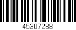 Código de barras (EAN, GTIN, SKU, ISBN): '45307288'