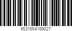 Código de barras (EAN, GTIN, SKU, ISBN): '4531554189027'