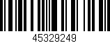 Código de barras (EAN, GTIN, SKU, ISBN): '45329249'