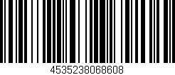 Código de barras (EAN, GTIN, SKU, ISBN): '4535238068608'