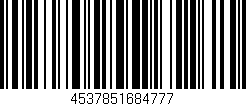 Código de barras (EAN, GTIN, SKU, ISBN): '4537851684777'