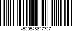 Código de barras (EAN, GTIN, SKU, ISBN): '4539545677737'