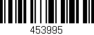 Código de barras (EAN, GTIN, SKU, ISBN): '453995'