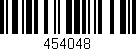 Código de barras (EAN, GTIN, SKU, ISBN): '454048'