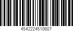Código de barras (EAN, GTIN, SKU, ISBN): '4542224510607'