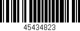 Código de barras (EAN, GTIN, SKU, ISBN): '45434823'