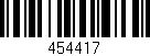 Código de barras (EAN, GTIN, SKU, ISBN): '454417'