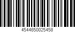 Código de barras (EAN, GTIN, SKU, ISBN): '4544650025458'