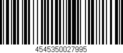 Código de barras (EAN, GTIN, SKU, ISBN): '4545350027995'