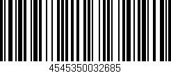 Código de barras (EAN, GTIN, SKU, ISBN): '4545350032685'