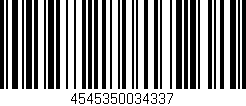 Código de barras (EAN, GTIN, SKU, ISBN): '4545350034337'