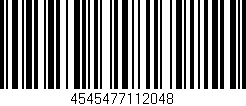 Código de barras (EAN, GTIN, SKU, ISBN): '4545477112048'
