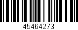 Código de barras (EAN, GTIN, SKU, ISBN): '45464273'