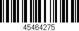 Código de barras (EAN, GTIN, SKU, ISBN): '45464275'