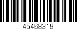 Código de barras (EAN, GTIN, SKU, ISBN): '45468319'