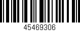 Código de barras (EAN, GTIN, SKU, ISBN): '45469306'