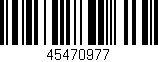 Código de barras (EAN, GTIN, SKU, ISBN): '45470977'