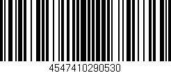 Código de barras (EAN, GTIN, SKU, ISBN): '4547410290530'