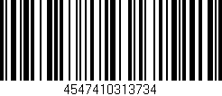 Código de barras (EAN, GTIN, SKU, ISBN): '4547410313734'