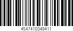 Código de barras (EAN, GTIN, SKU, ISBN): '4547410349411'